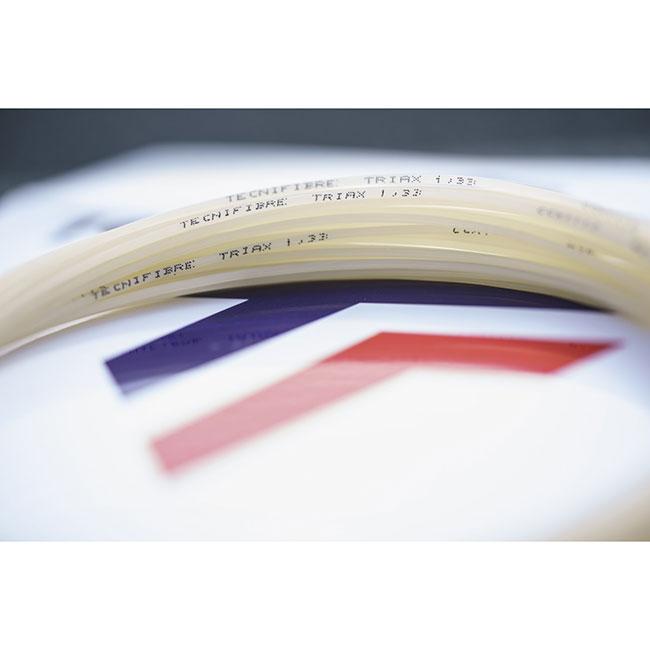 単張パッケージ品 テクニファイバー(Tecnifibre) 2020 TRIAX トライアックス (1.28mm／1.33mm／1.38mm) 12M 硬式テニス マルチフィラメントガット 01GTR | BRIDGESTONE | 01