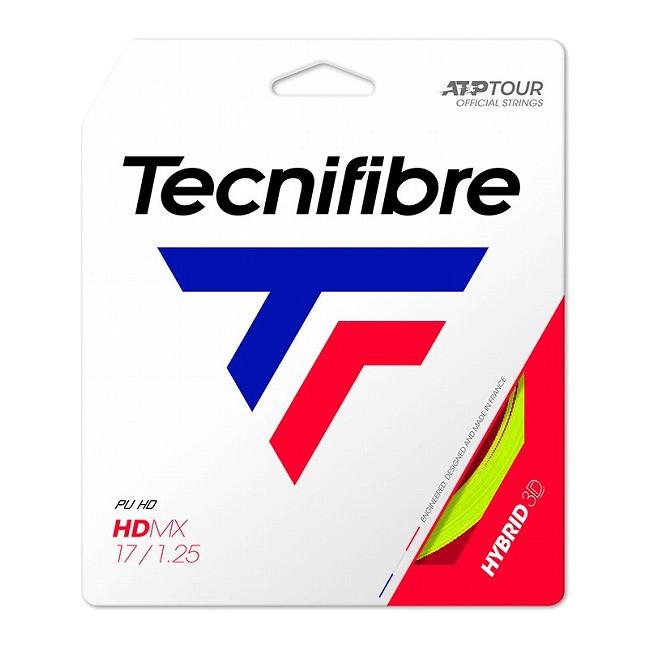 単張パッケージ品 テクニファイバー(Tecnifibre) HDMX (1.25mm／1.30mm／1.35mm) イエロー 12M 硬式テニス マルチフィラメントガット (19y9m) | BRIDGESTONE