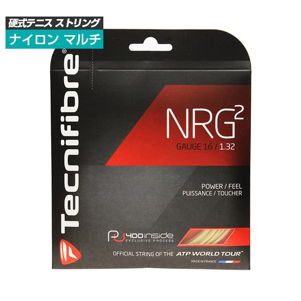 単張パッケージ品 テクニファイバー(Tecnifibre) NRG2 エヌアールジーツー(124／132)硬式テニスガットマルチフィラメントガットTFG904／TFG905 | BRIDGESTONE | 01