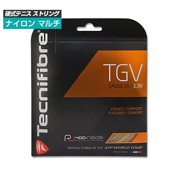 単張パッケージ品 テクニファイバー(Tecnifibre) TGV ティージーブイ(125／130)硬式テニスガットマルチフィラメントガットTFG906／TFG907 | BRIDGESTONE | 01