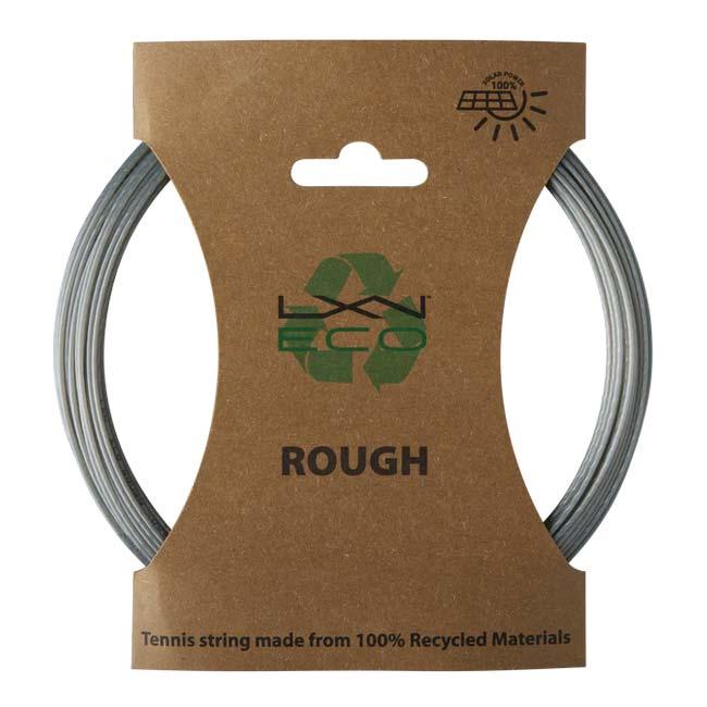 単張パッケージ品 ルキシロン(Luxilon) ECO ROUGH 125 SET エコ ラフ 125(1.25mm) 硬式テニス ポリエステルガット WR8310401125-グレー(23y10m) | 