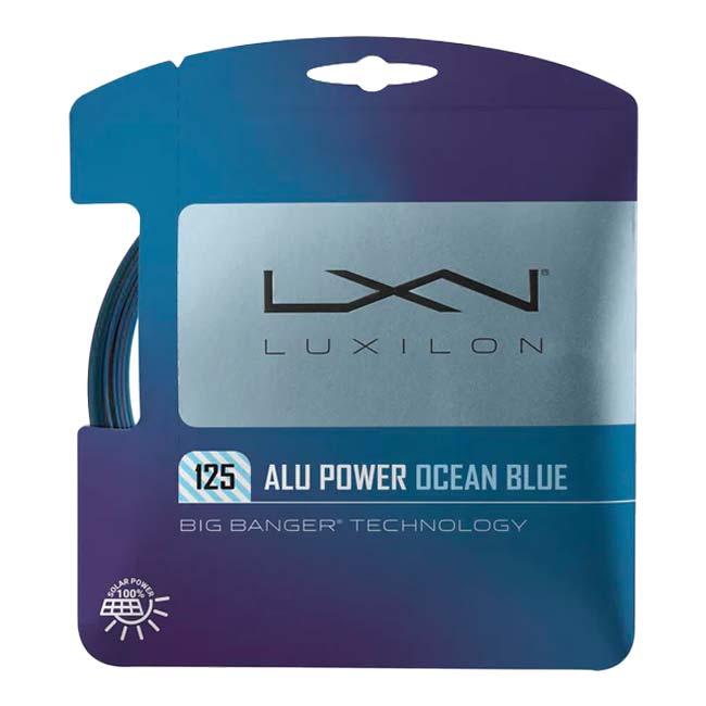 単張パッケージ品 ルキシロン(Luxilon) ALU POWER OCEAN BLUE アルパワーオーシャンブルー 125 SET 硬式テニス ポリエステルガット WR8309501125(23y3m) | 