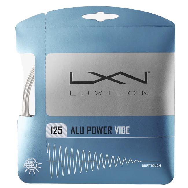 単張パッケージ品 ルキシロン(Luxilon) ALU Power アルパワー バイブ 125 硬式テニス ポリエステルガット WR8306801125-ホワイトパール(22y4m) | 