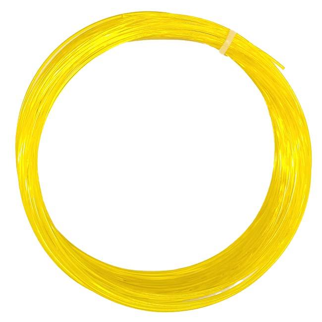 お試し12Mカット品 ゴーセン ポリロン(1.24mm／1.29mm)硬式テニスガット (ブラック／クリアー／イエロー／ナチュラル) |  | 06