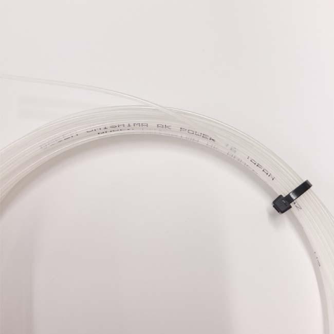 お試し12Mカット品 ゴーセンAKパワー16 (1.29mm) 硬式テニスガット モノフィラメント(Gosen AK Power 16 String) TS712 |  | 02