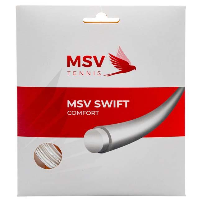 単張パッケージ品 MSV(エムエスブイ) SWIFT スイフト 1.25／1.30mm 硬式テニス ポリエステルガット(26y4m) |  | 03