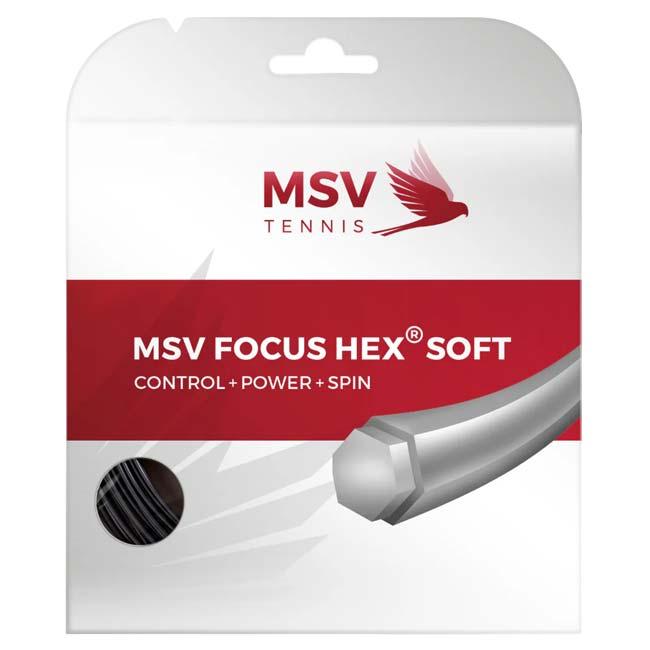 単張パッケージ品 MSV(エムエスブイ) Focus HEX Soft フォーカスヘックス ソフト 1.15／1.20／1.25／1.30mm 硬式テニス ポリエステル ガット(26y4m) |  | 02