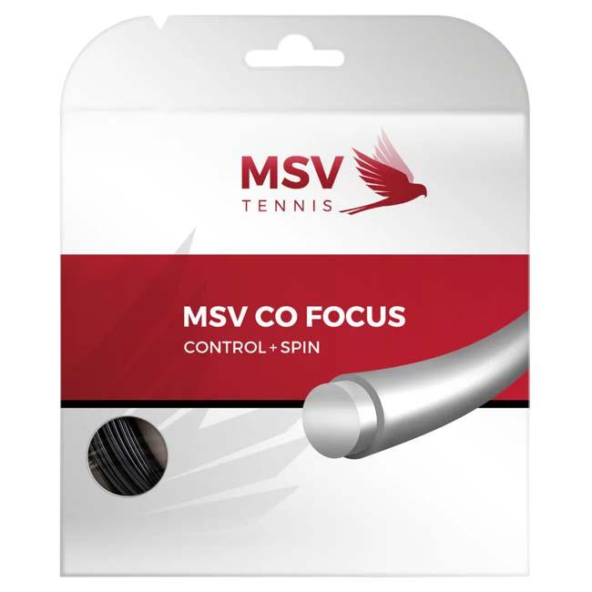 単張パッケージ品 MSV(エムエスブイ) Co Focus Coフォーカス 1.18／1.23／1.27mm 硬式テニス ポリエステルガット(26y4m) |  | 02