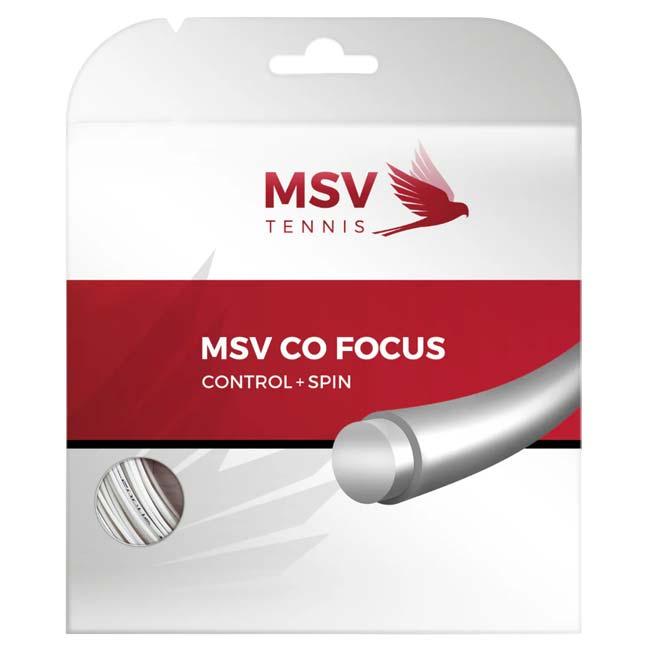 単張パッケージ品 MSV(エムエスブイ) Co Focus Coフォーカス 1.18／1.23／1.27mm 硬式テニス ポリエステルガット(26y4m) |  | 03