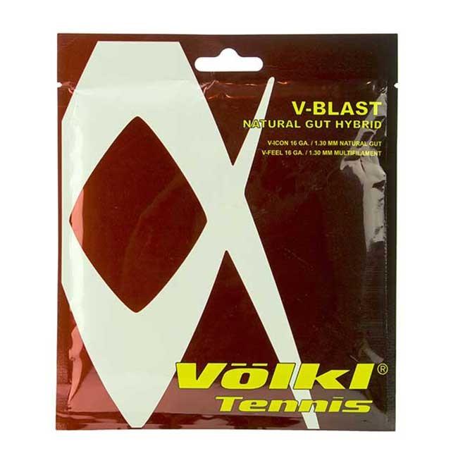 単張パッケージ品 フォルクル(Volkl) Vブラスト V-Blast 17(1.25mm)／16(1.30mm) 硬式テニス ハイブリッドガット V21021／V21022(19y4m) | VOLKL