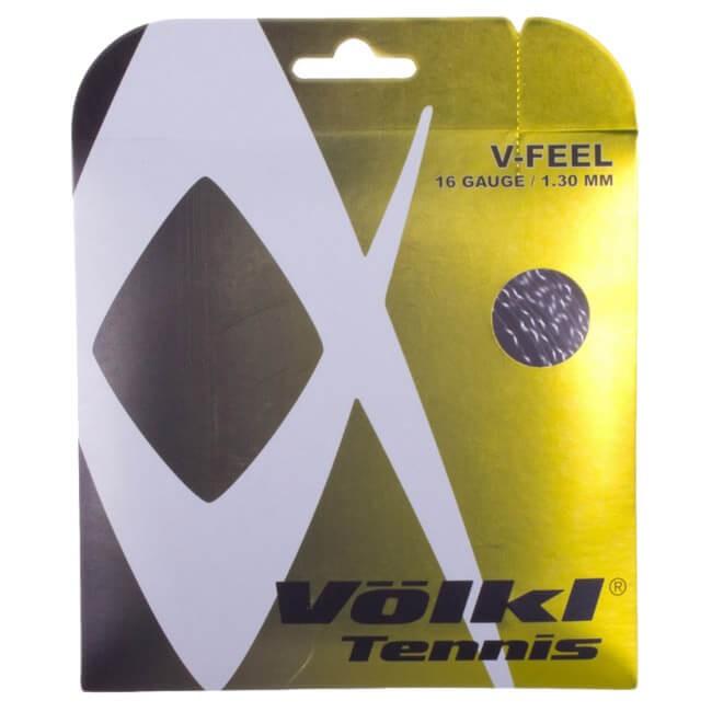 お試し12Mカット品 フォルクル Volkl Vフィール V-Feel 17 業界No.1 ブラックxシルバー硬式テニス 殿堂 マルチフィラメントガット 1.30mm 18y11m 16 1.25mm
