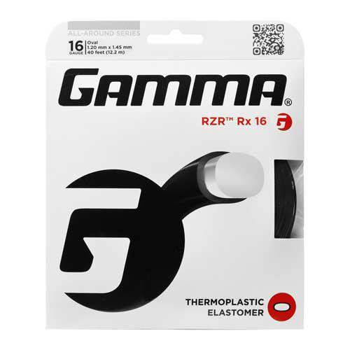 売切り終了 大特価 単張パッケージ品 ガンマ(Gamma) RZR Rx(17／1.15-1.40mm  16／1.20-1.45mm) 硬式テニスガット  扁平ポリエステルガット | 
