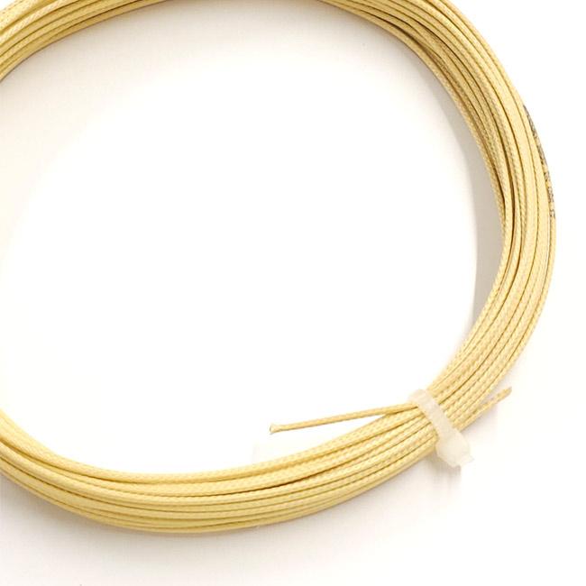 お試し12Mカット品 アッシャウェイ(ASHAWAY) ケブラー(Kevlar) 18(1.10mm)／17(1.25mm)／16(1.30mm) 硬式テニス ケブラーガット(17y10m) |  | 02