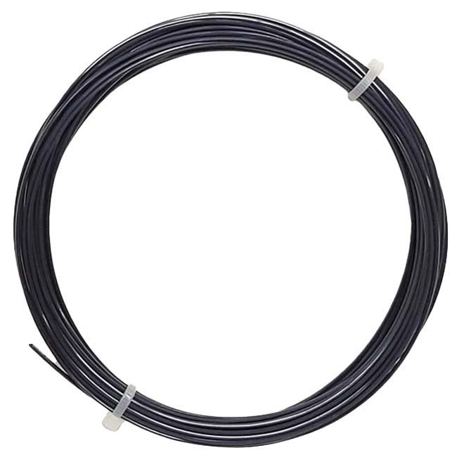 お試し12Mカット品 トップスピン サイバー ブラック(1.20mm／1.25mm／1.30mm) 硬式テニス ポリエステルガット |  | 01