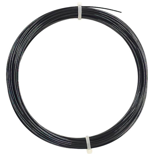 お試し12Mカット品 スティル イン ブラック ブースター(1.25mm／1.30mm) 硬式テニス ポリエステル ガット |  | 01