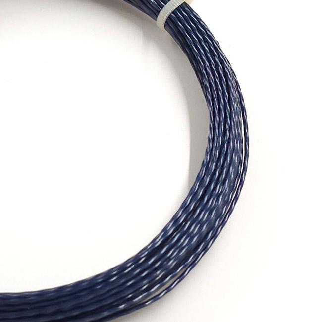 お試し12Mカット品 スティル イン ブラック リークターン(1.20mm／1.25mm／1.30mm) 硬式テニス ポリエステル ガット |  | 03