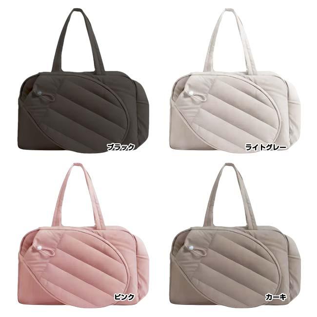 ラケット収納可  キルティング テニストートバッグ ショルダーベルト付き テニスバッグ ジムバッグ TE049975(25y9m) |  | 01