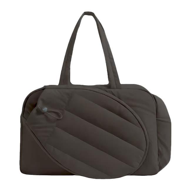 ラケット収納可  キルティング テニストートバッグ ショルダーベルト付き テニスバッグ ジムバッグ TE049975(25y9m) |  | 02