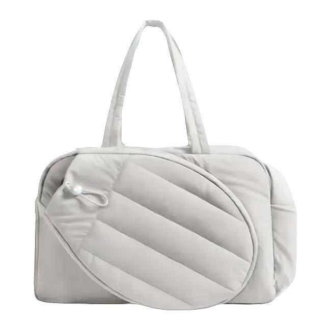 ラケット収納可  キルティング テニストートバッグ ショルダーベルト付き テニスバッグ ジムバッグ TE049975(25y9m) |  | 04