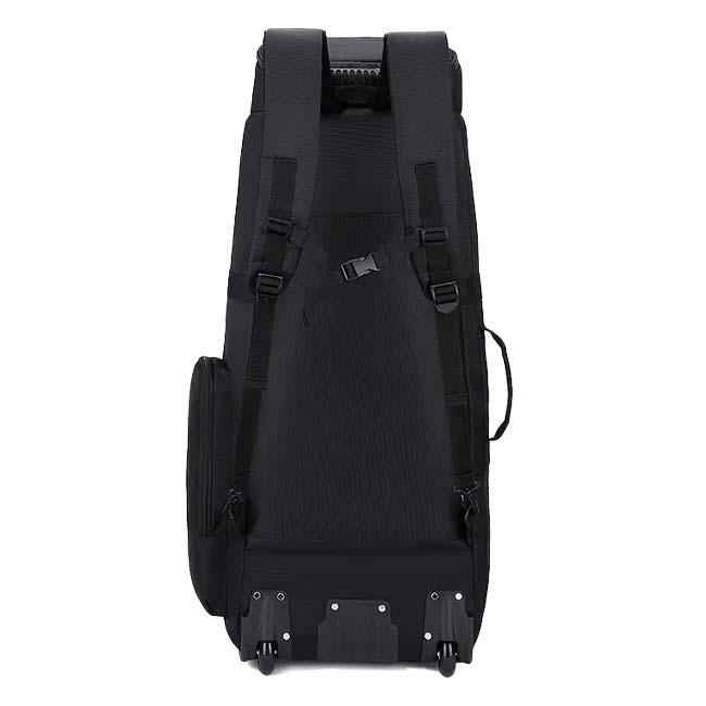 ラケット収納可  大容量 マルチコンパートメント ローリングバッグ キャリーバッグ ホイール付き ダッフルバッグ TE049976 ブラック(25y9m) |  | 01