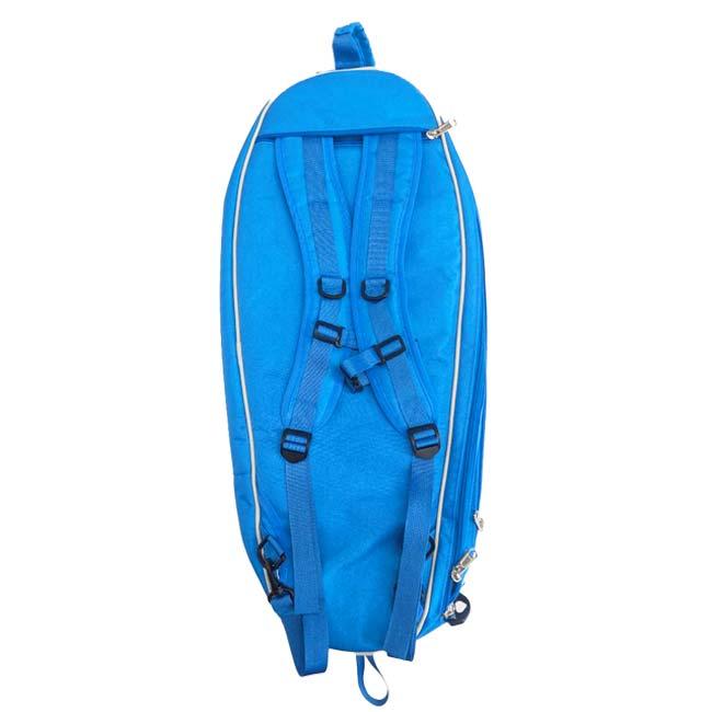 ラケット収納可 ノーブランド ユニセックス ボタニカル柄 3WAY ラケットバッグ テニスバッグ バッグパック ショルダーバッグ TE049978 スカイブルー(25y8m) |  | 02