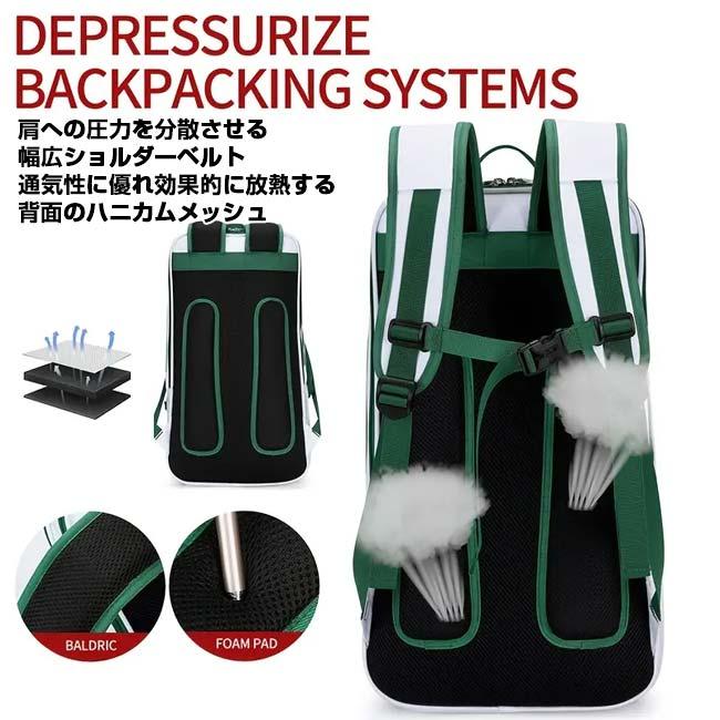 多機能ラケットバッグ バックパック テニス バドミントン ピックルボール TE049980(25y1m) |  | 08