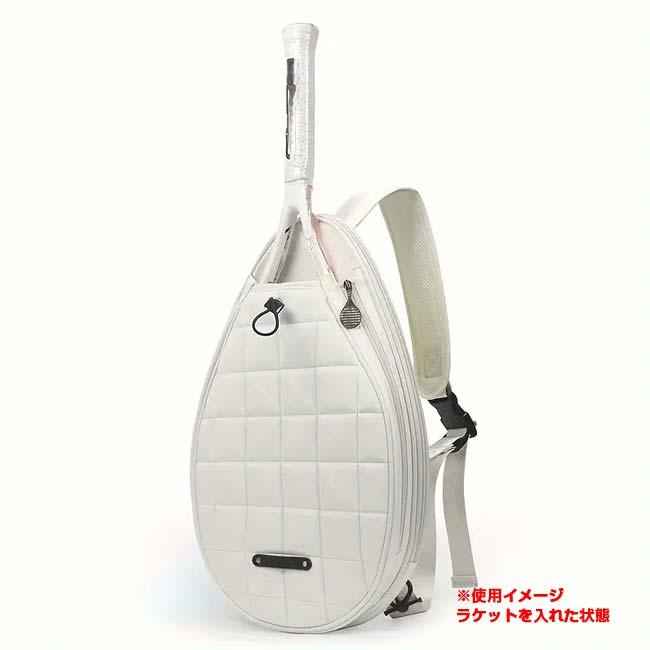 売切り終了！在庫処分特価】ラケット収納可  ラケットバッグ スポーツバッグ テニス バドミントン ワンショルダーバッグ 1本収納 TE049993(24y4m) |  | 05