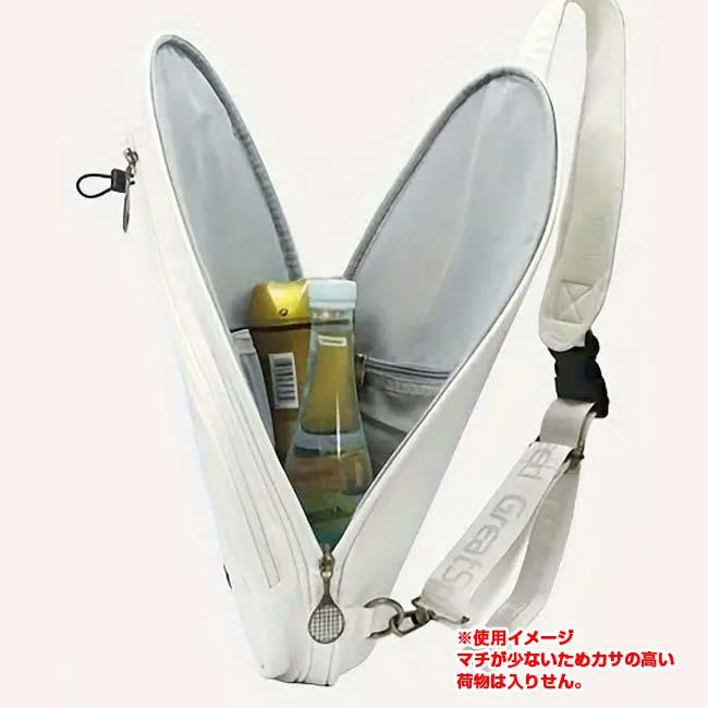 売切り終了！在庫処分特価】ラケット収納可  ラケットバッグ スポーツバッグ テニス バドミントン ワンショルダーバッグ 1本収納 TE049993(24y4m) |  | 07