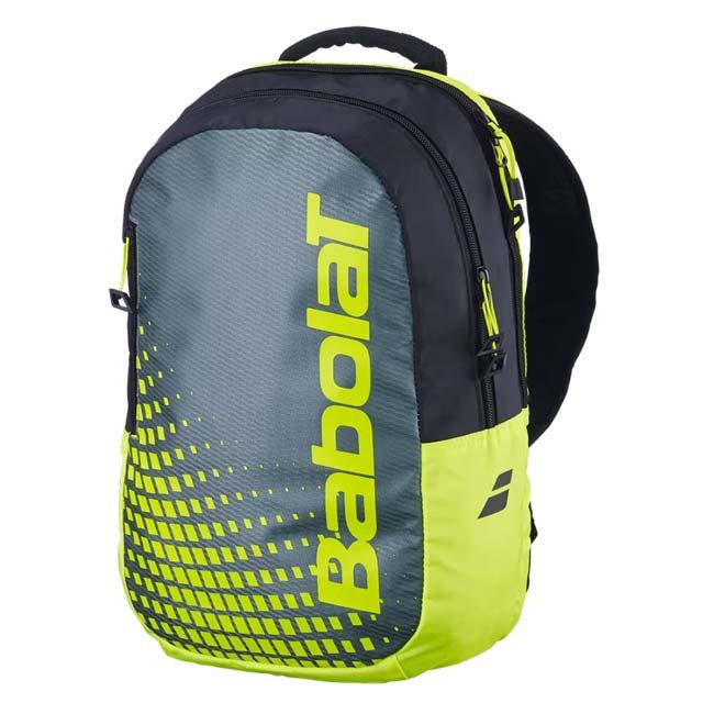 ジュニアラケット用 ラケット収納可 バボラ(Babolat) 2026 ジュニア バックパック テニスバッグ ジュニア用バッグ 753123-100 Mグレー×Fイエロー(26y9m) | Babolat