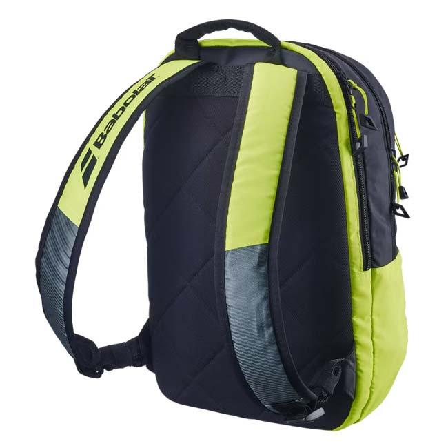 ジュニアラケット用 ラケット収納可 バボラ(Babolat) 2026 ジュニア バックパック テニスバッグ ジュニア用バッグ 753123-100 Mグレー×Fイエロー(26y9m) | Babolat | 01