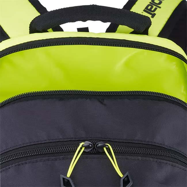 ジュニアラケット用 ラケット収納可 バボラ(Babolat) 2026 ジュニア バックパック テニスバッグ ジュニア用バッグ 753123-100 Mグレー×Fイエロー(26y9m) | Babolat | 02