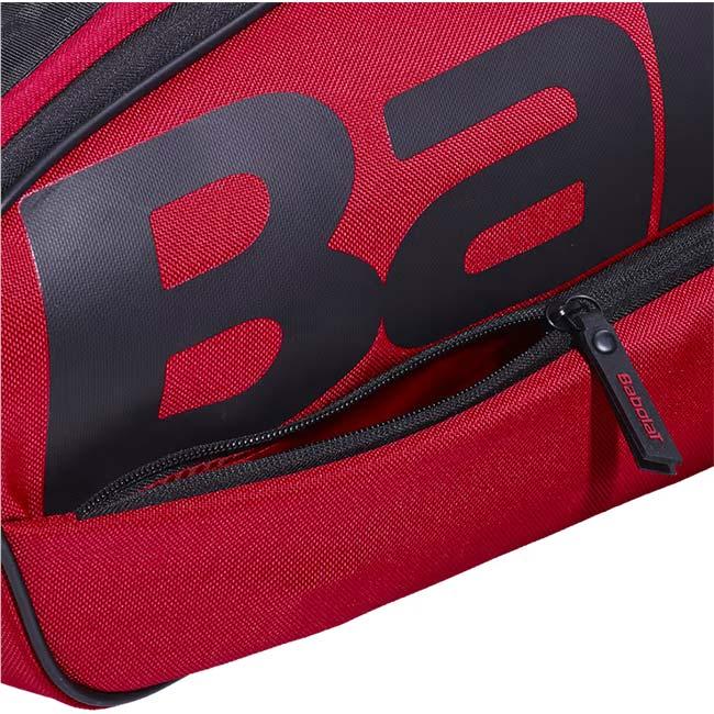 ３本収納 バボラ(Babolat) 2026 Court XS コート XS ワンショルダータイプ ラケットバッグ テニスバッグ 751251-100 バーガンディ×ブラック(26y9m) | Babolat | 02