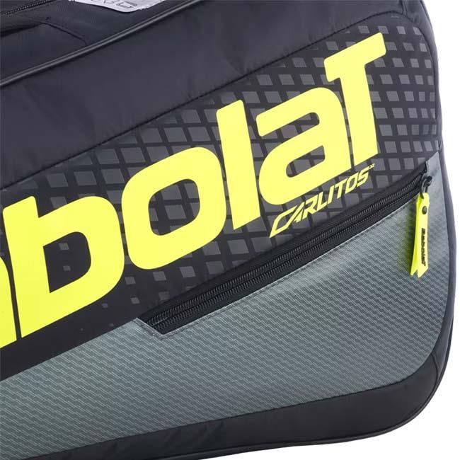 ジュニアラケット用 ３本収納 バボラ(Babolat) 2026 ジュニア RH Carlitos カルリトス ジュニアラケットバッグ 751247-100 ブラック×Fイエロー(26y3m) | Babolat | 03