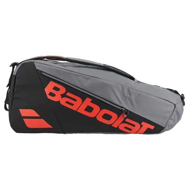 ６本収納 バボラ(Babolat) 2025 RH6 PURE STRIKE ラケットホルダー6 ピュア ストライク ラケットバッグ テニスバッグ 751249-100 カーボングレー(25y9m) | Babolat | 01