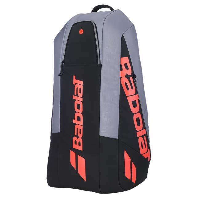 ６本収納 バボラ(Babolat) 2025 RH6 PURE STRIKE ラケットホルダー6 ピュア ストライク ラケットバッグ テニスバッグ 751249-100 カーボングレー(25y9m) | Babolat | 03