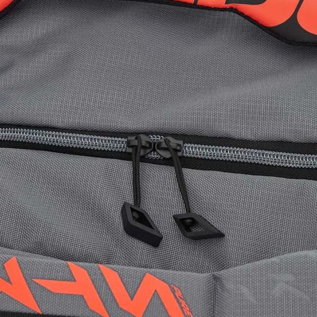 ６本収納 バボラ(Babolat) 2025 RH6 PURE STRIKE ラケットホルダー6 ピュア ストライク ラケットバッグ テニスバッグ 751249-100 カーボングレー(25y9m) | Babolat | 05