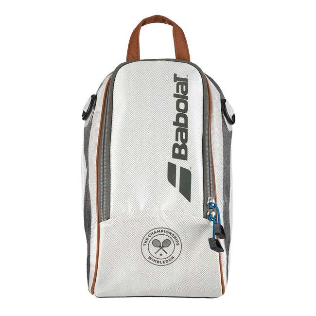 バボラ(Babolat) Cooler Bag Wimbledon クーラーバッグ ウインブルドン 保冷バッグ 742036-100 ホワイト×グレー(25y6m) | Babolat