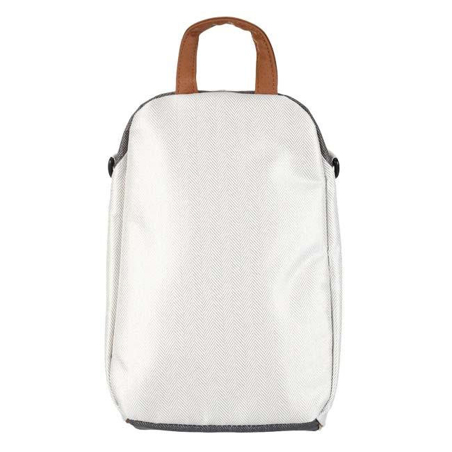 バボラ(Babolat) Cooler Bag Wimbledon クーラーバッグ ウインブルドン 保冷バッグ 742036-100 ホワイト×グレー(25y6m) | Babolat | 01