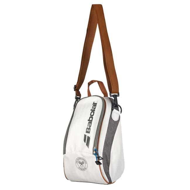 バボラ(Babolat) Cooler Bag Wimbledon クーラーバッグ ウインブルドン 保冷バッグ 742036-100 ホワイト×グレー(25y6m) | Babolat | 03
