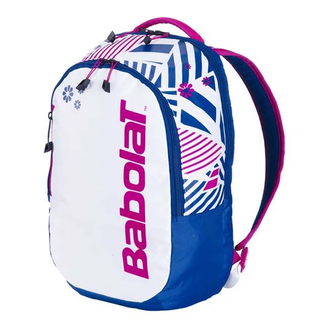 ジュニアラケット用  バボラ(Babolat) 2024 ジュニア キッズ バックパック リュックサック 753108-366 ブルー×ホワイト×PK(24y4m) | 