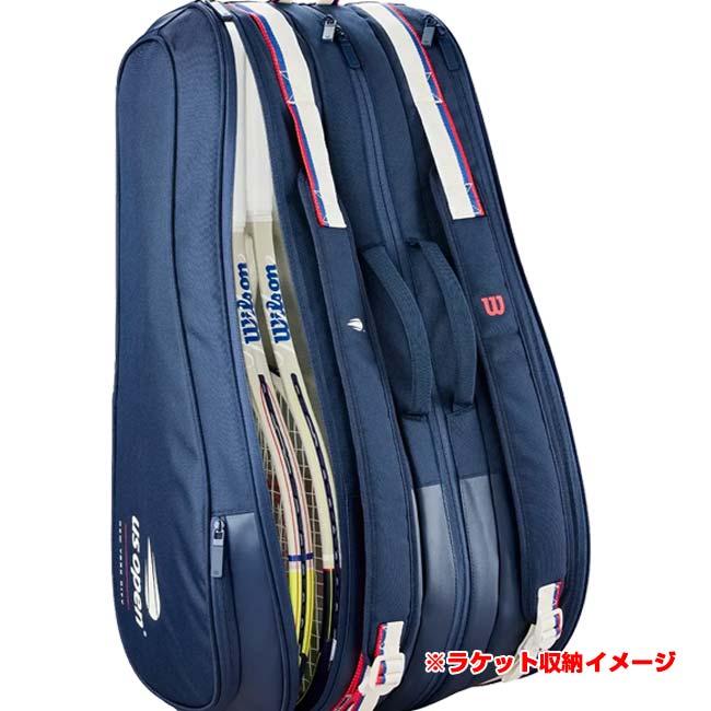 ウィルソン(Wilson) 2026 US OPEN 2026 全米オープン ラケットバッグ 12PK テニスバッグ WR8056701001 ネイビー(26y8m) | Wilson | 06