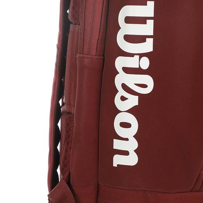 ラケット収納可 ウィルソン(Wilson) 2026 DEFYER ディファイア V1 バックパック リュックサック テニスバッグ WRB0000901NS バーガンディ(26y7m) |  | 03