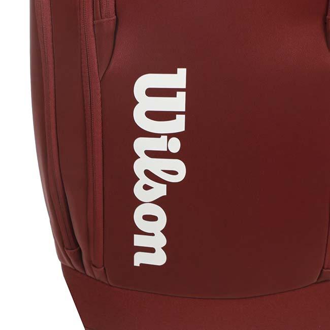 ラケット収納可 ウィルソン(Wilson) 2026 DEFYER ディファイア V1 バックパック リュックサック テニスバッグ WRB0000901NS バーガンディ(26y7m) |  | 04