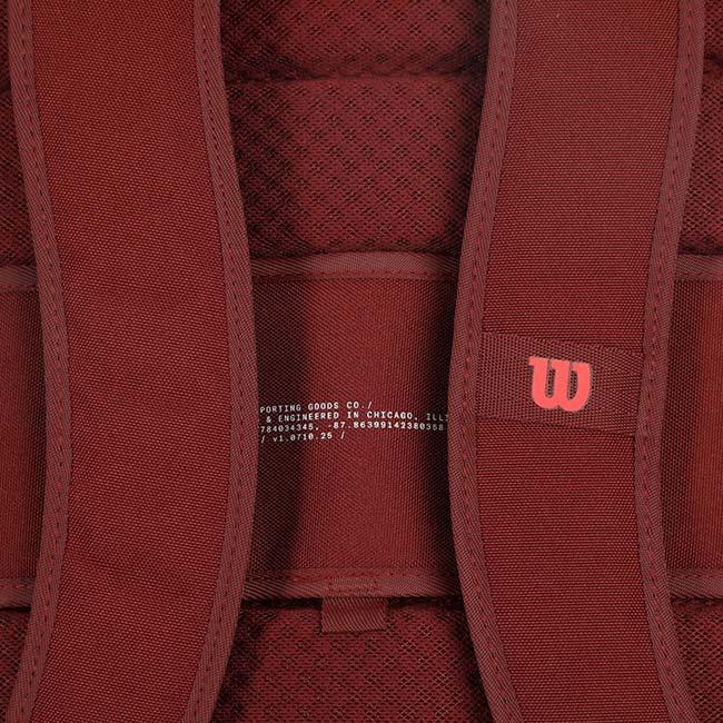 ラケット収納可 ウィルソン(Wilson) 2026 DEFYER ディファイア V1 バックパック リュックサック テニスバッグ WRB0000901NS バーガンディ(26y7m) |  | 06