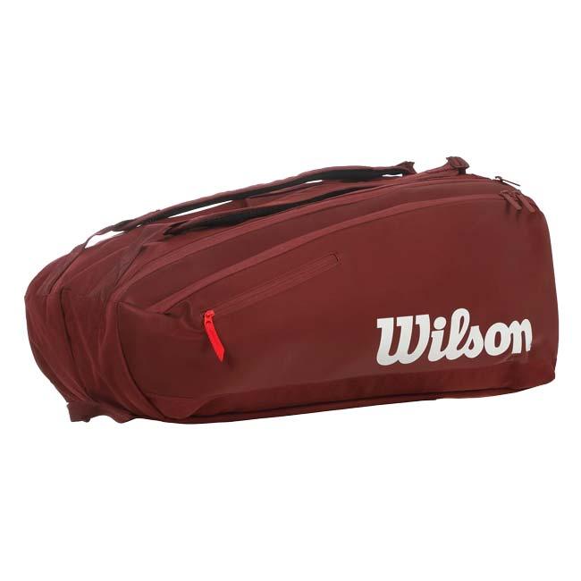 ９本収納 ウィルソン(Wilson) 2026 DEFYER ディファイア V1 ラケットバッグ 9PK テニスバッグ WR8058101001 バーガンディ(26y7m) | 