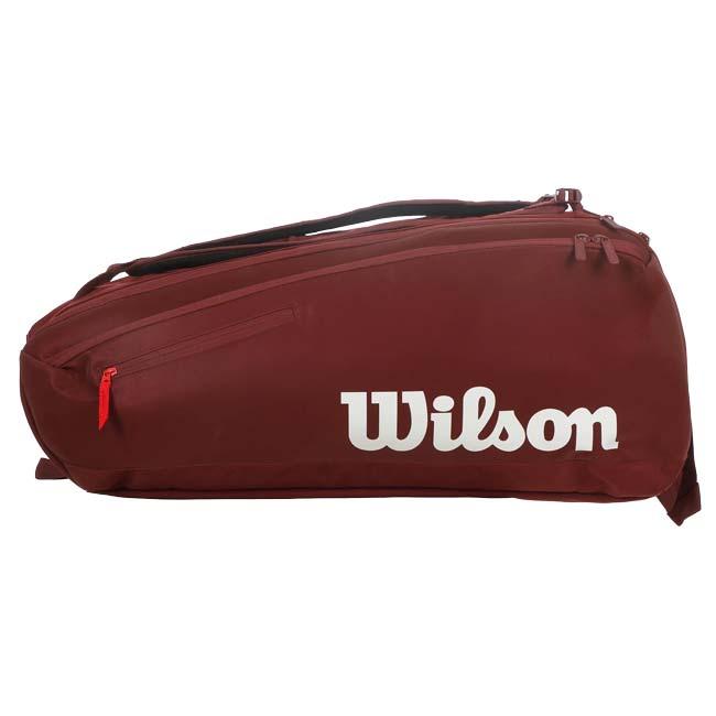 ９本収納 ウィルソン(Wilson) 2026 DEFYER ディファイア V1 ラケットバッグ 9PK テニスバッグ WR8058101001 バーガンディ(26y7m) |  | 01