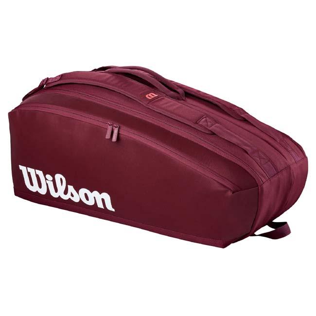 ９本収納 ウィルソン(Wilson) 2026 DEFYER ディファイア V1 ラケットバッグ 9PK テニスバッグ WR8058101001 バーガンディ(26y7m) |  | 02