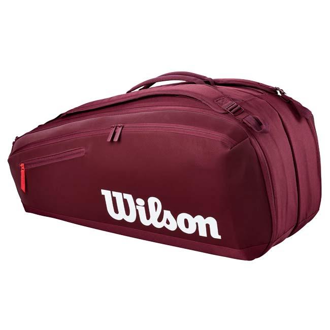 ９本収納 ウィルソン(Wilson) 2026 DEFYER ディファイア V1 ラケットバッグ 9PK テニスバッグ WR8058101001 バーガンディ(26y7m) |  | 03