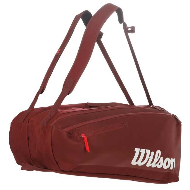 ９本収納 ウィルソン(Wilson) 2026 DEFYER ディファイア V1 ラケットバッグ 9PK テニスバッグ WR8058101001 バーガンディ(26y7m) |  | 06