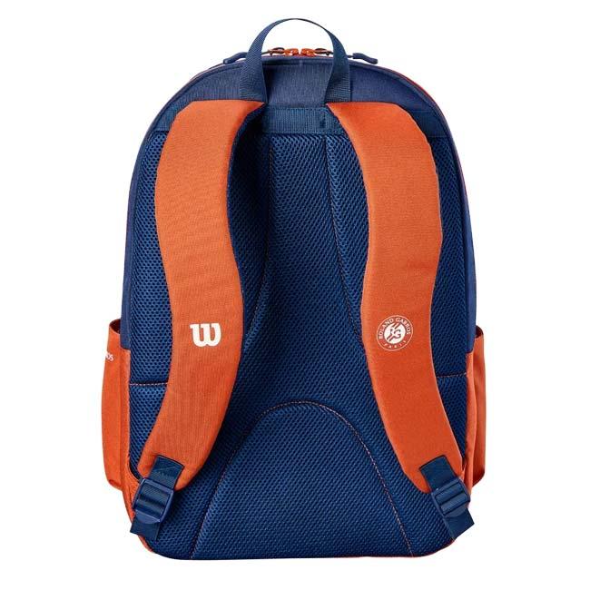 ラケット収納可 ウィルソン(Wilson) 2026 TEAM チーム ROLAND GARROS ローランギャロス バックパック リュックサック WR8053501001 クレー×ネイビー(26y7m) | Wilson | 01
